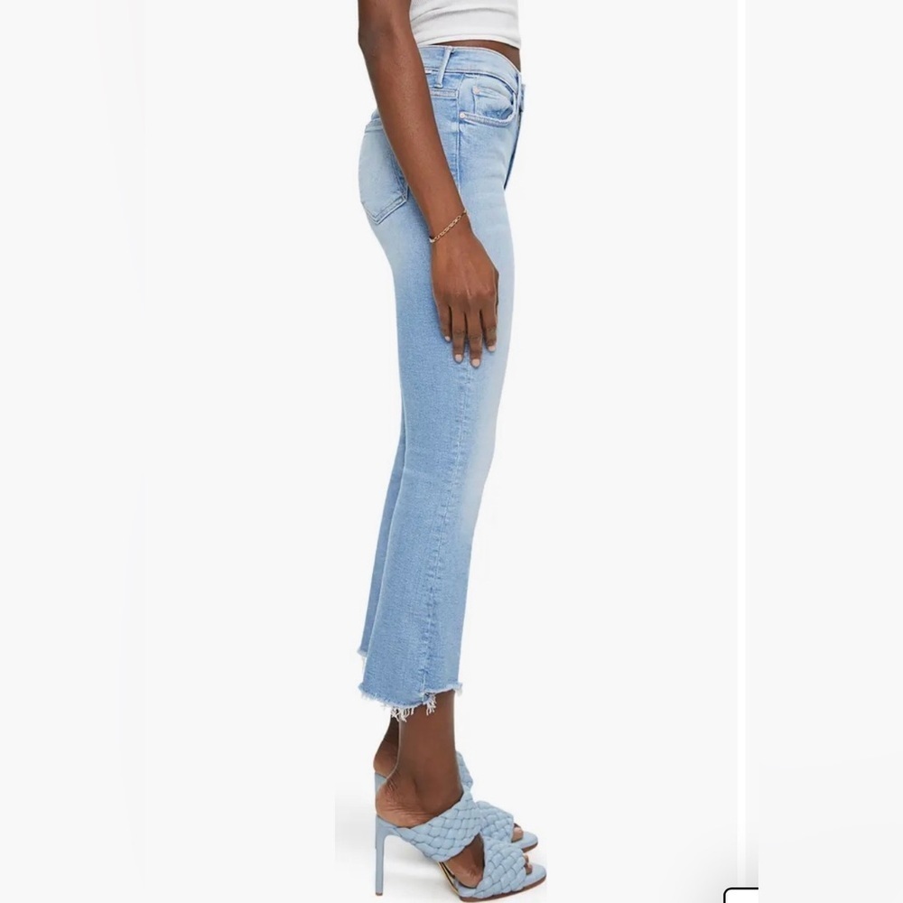 MOTHER | THE INSIDER CROP STEP FRAY IN LIMITED EDITION HIGH WAIST FRAYED SIZE 29 - Picture 2 of 10